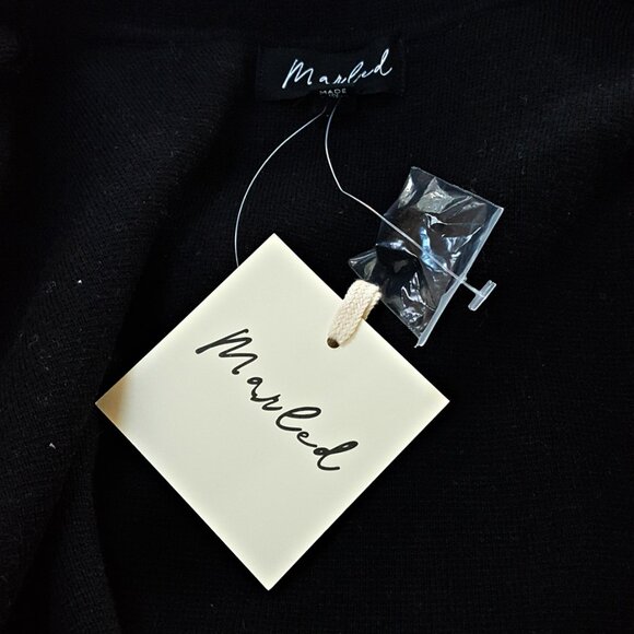 NEW! NORDSTROM'S MARLED KNIT CARDIGAN BLAZER SZ L - Picture 3 of 4